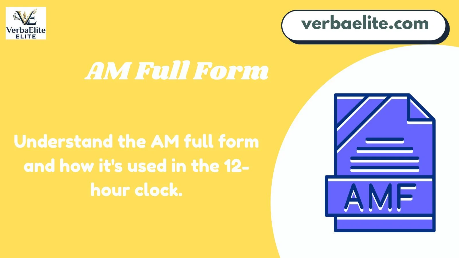 AM Full Form