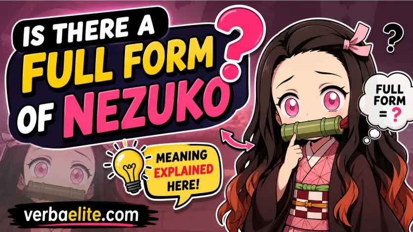 Is There a Full Form of Nezuko