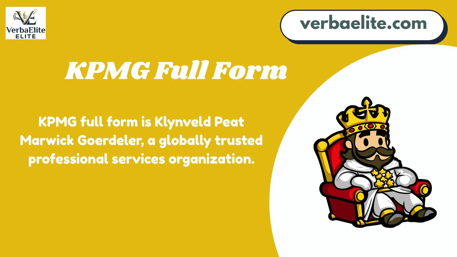 KPMG Full Form
