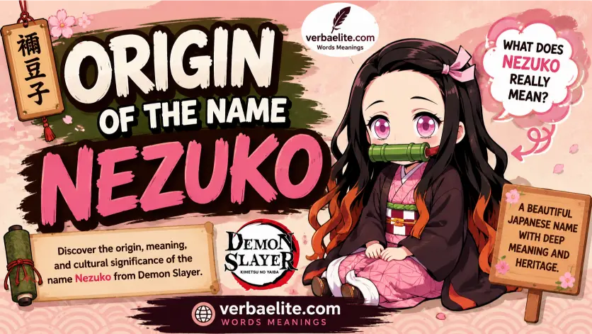 Origin of the Name Nezuko