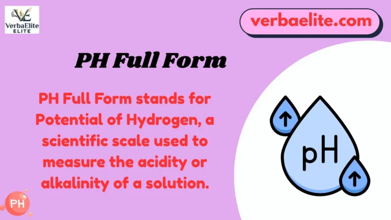 PH Full Form