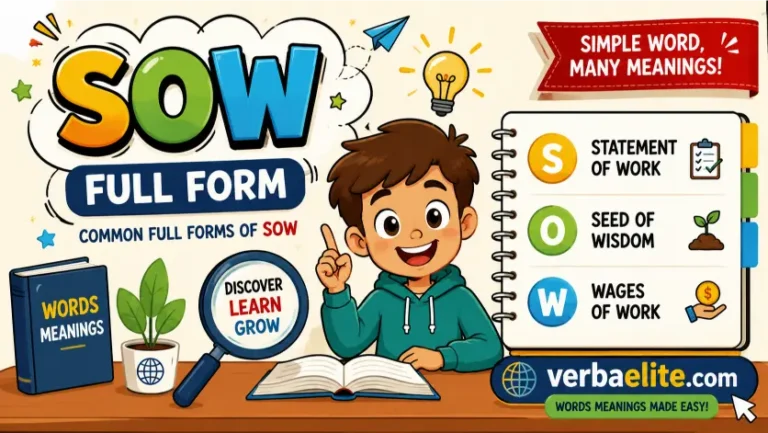 SOW Full Form