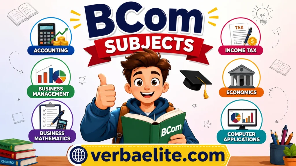 BCom Subjects