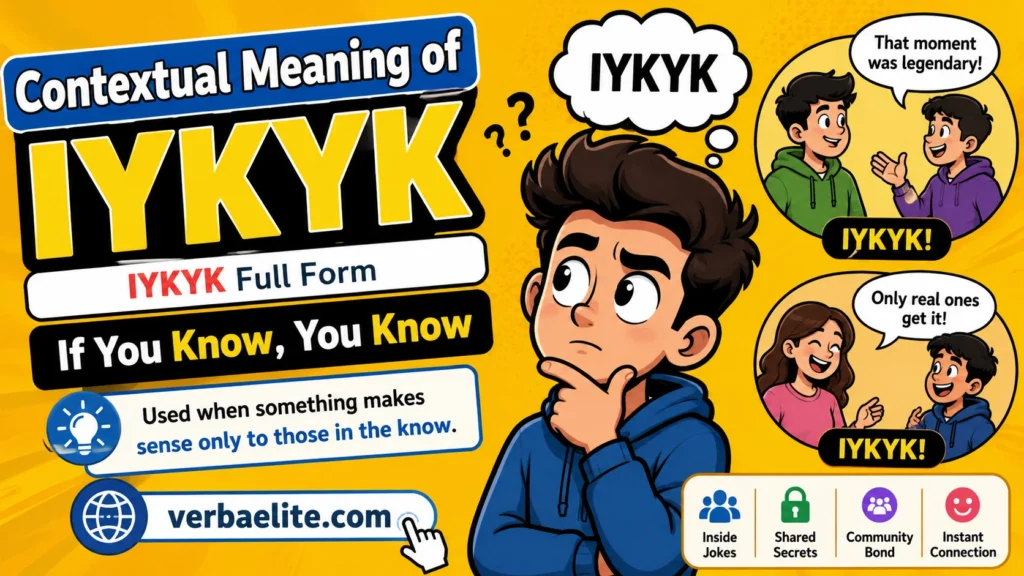Contextual Meaning of IYKYK