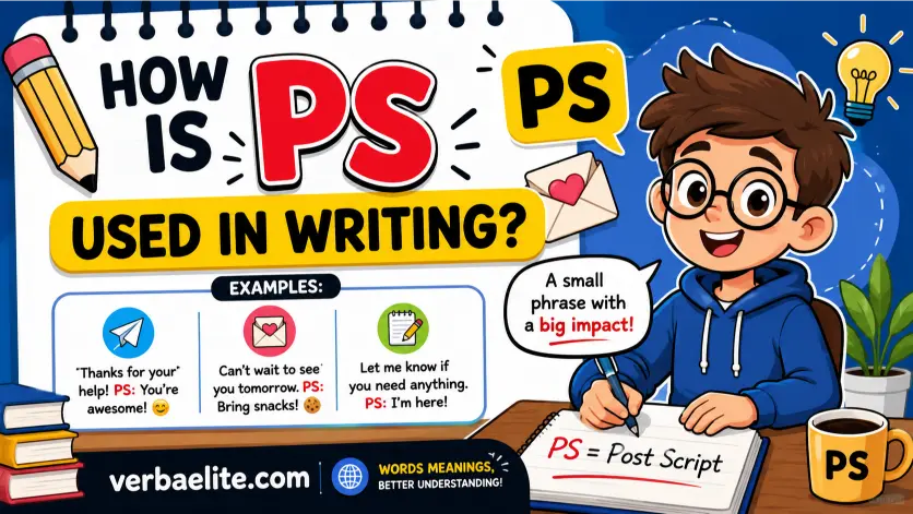 How Is PS Used in Writing