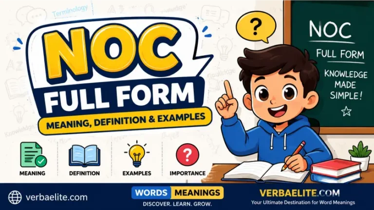 noc full form
