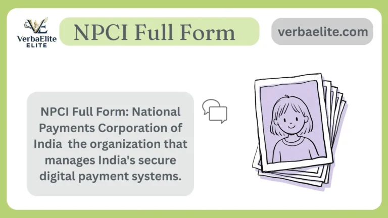 NPCI Full Form