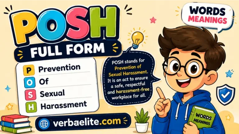 posh full form