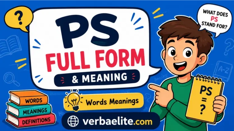 ps full form