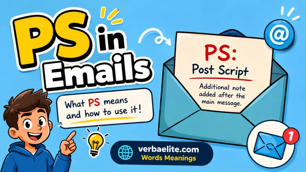 PS in Emails