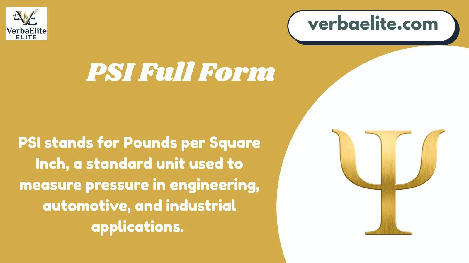 PSI Full Form