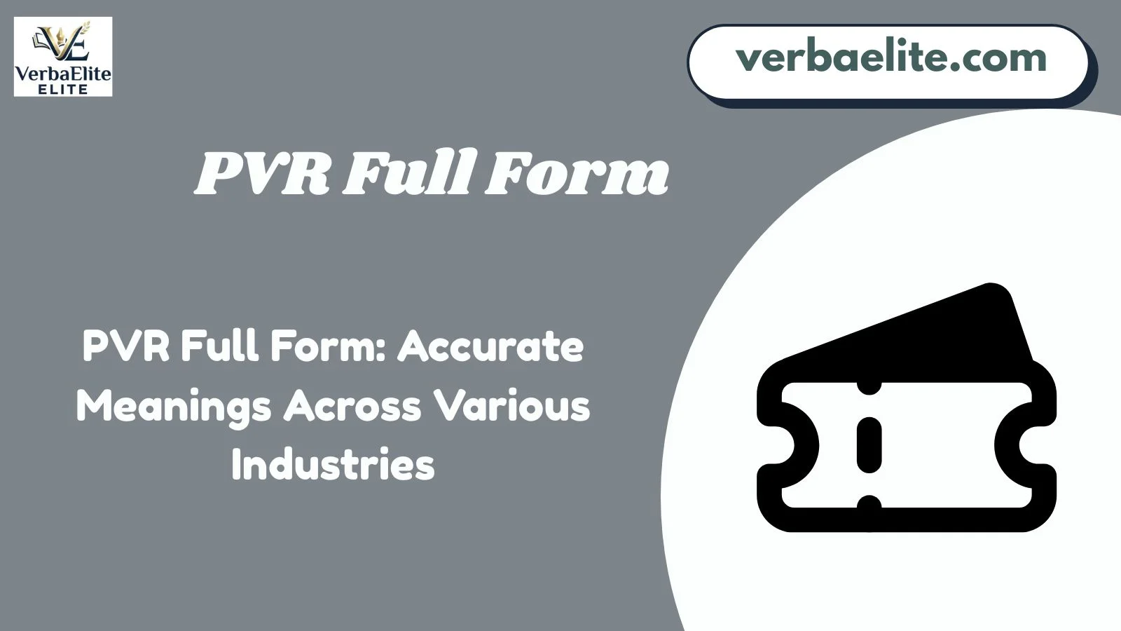 PVR Full Form