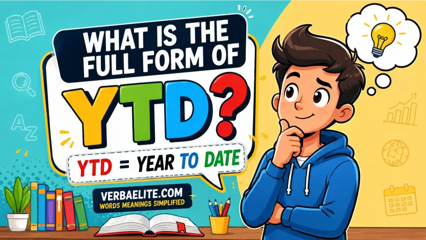 What Is the Full Form of YTD