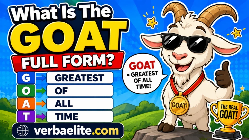 What Is the GOAT Full Form